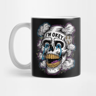 i'm okey skull Mug